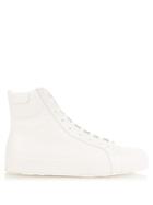 Jil Sander High-top Leather Trainers