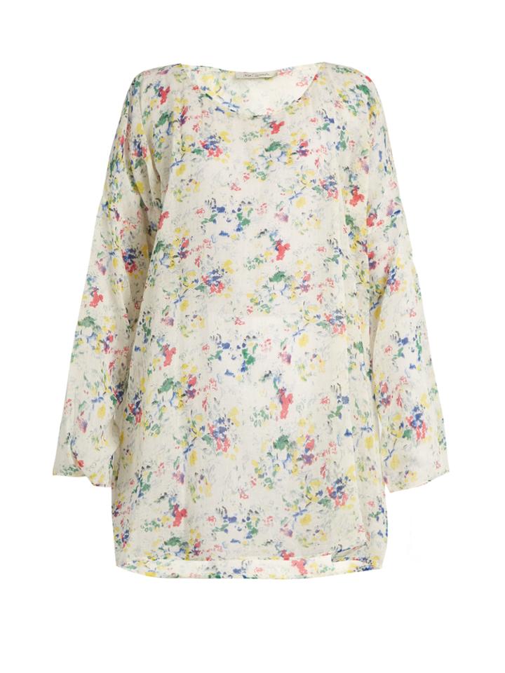 Mes Demoiselles Ashanti Floral-print Cotton Kaftan