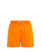 Matchesfashion.com Polo Ralph Lauren - Traveler Logo-embroidered Swim Shorts - Mens - Orange