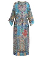 Etro Paisley-print Silk-blend Georgette Dress