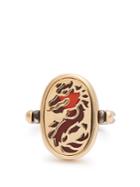 Elie Top Diamond & Yellow-gold 4 Elements Ring