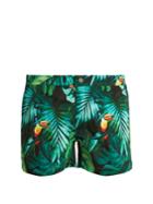 Onia Calder Tropical-print Swim Shorts