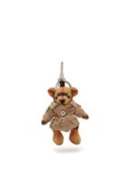Matchesfashion.com Burberry - Thomas Bear Trenchcoat Cashmere Keyring - Womens - Brown Multi