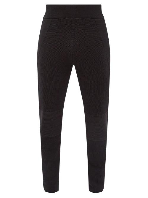 Snow Peak - Wg Wool-blend Knitted Track Pants - Mens - Black