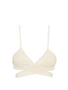 She Made Me Essential Wraparound Crochet Bikini Top