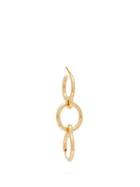 Matchesfashion.com Charlotte Chesnais - Three Lovers Detachable Hoop Gold Vermeil Earring - Womens - Gold