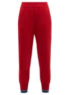 Matchesfashion.com Lndr - Chalet Mid Rise Wool Track Pants - Womens - Red