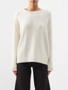 Joseph - Raglan-sleeve Cashmere Sweater - Womens - Beige
