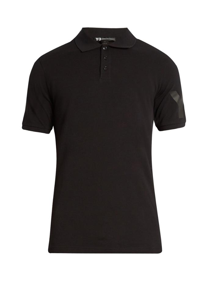 Y-3 Cotton-piqu Polo Shirt