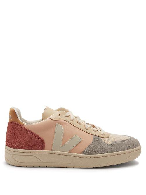 Matchesfashion.com Veja - V 10 Low Top Leather Trainers - Womens - Multi
