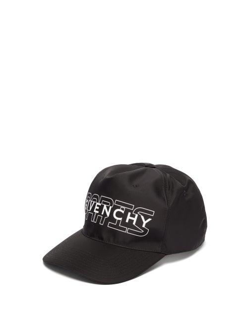 Matchesfashion.com Givenchy - Logo Print Cap - Mens - Black