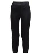 Matchesfashion.com Pleats Please Issey Miyake - Tech Pleated High Rise Trousers - Womens - Black