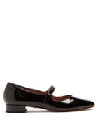 Alexachung Point-toe Patent Leather Flats