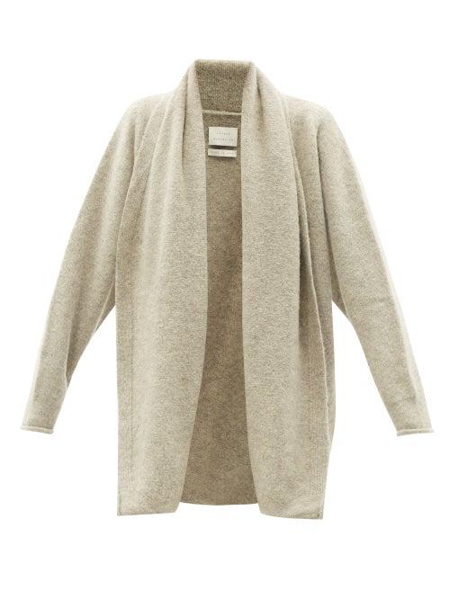 Lauren Manoogian - Taper Alpaca And Merino Wool Blend Cardigan - Womens - Light Green