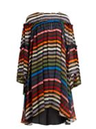 Sonia Rykiel Striped Silk-chiffon Dress