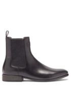 Matchesfashion.com Brunello Cucinelli - Monili-chain Leather Chelsea Boots - Womens - Black