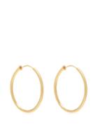 Matchesfashion.com Theodora Warre - Gold Plated Sterling Silver Hoop Earrings - Womens - Gold