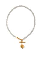 Matchesfashion.com Alighieri - L'aura Silver & 24kt Gold-plated Pendant Necklace - Womens - Silver Gold