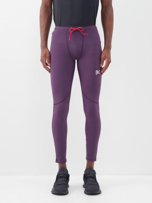 District Vision - Lono Running Leggings - Mens - Purple