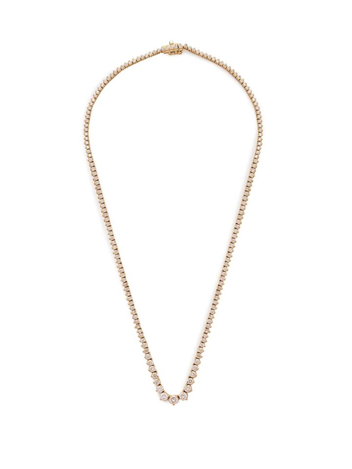 Jacquie Aiche Diamond And Gold Necklace