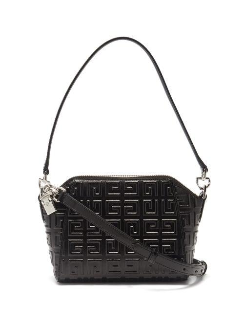 Ladies Bags Givenchy - Antigona 4g Xs Leather Cross-body Bag - Womens - Black