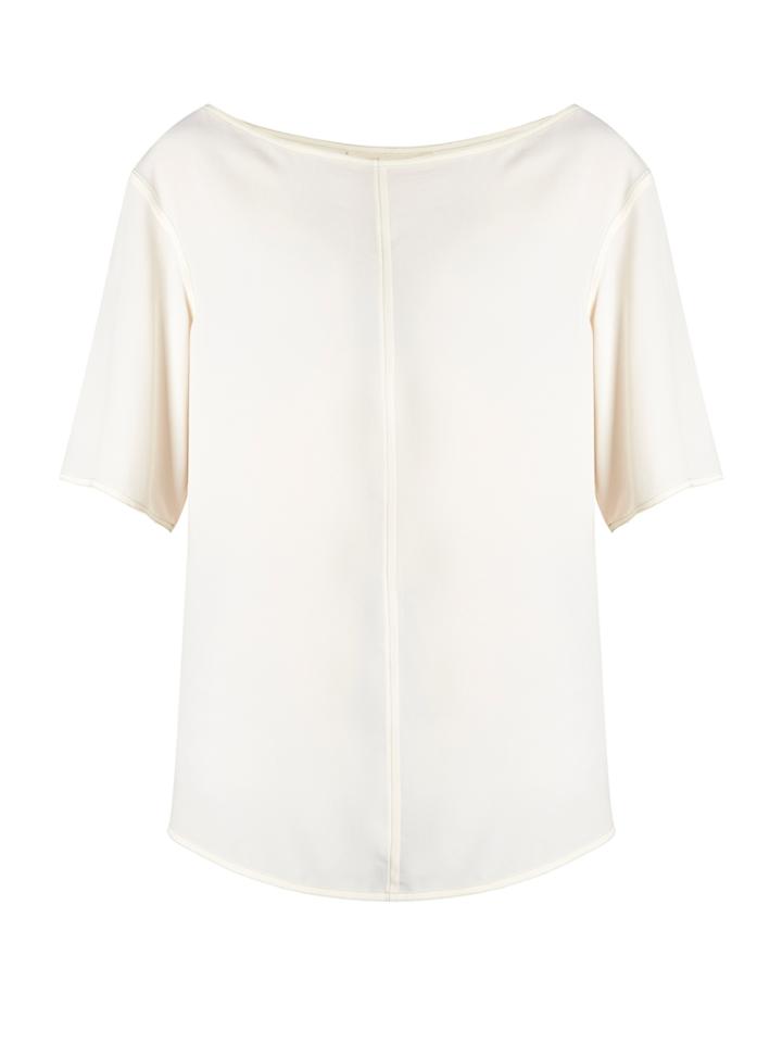 Marni Boat-neck Washed-crepe Top