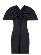 Jacquemus Structured-sleeve Wool Mini Dress