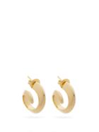 Matchesfashion.com Bottega Veneta - Coiled Gold Hoop Earrings - Womens - Yellow Gold