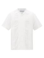 S.s. Daley - Rafe Pintucked Cotton-voile Shirt - Mens - White