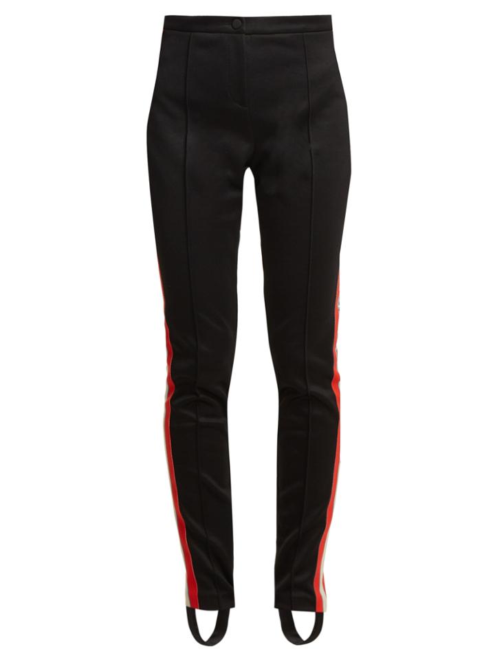 Gucci Striped-side Detail Technical-jersey Trousers