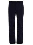 Matchesfashion.com Acne Studios - Workwear Straight Cut Denim Chino Trousers - Mens - Navy