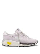 Matchesfashion.com Golden Goose Deluxe Brand - Running Sole Low Top Suede Trainers - Womens - Light Purple