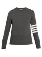 Thom Browne Striped-detail Cashmere Sweater