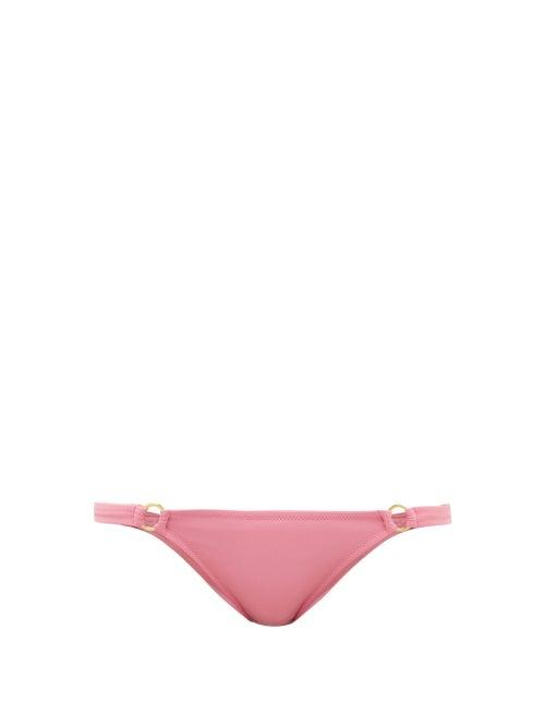 Matchesfashion.com Melissa Odabash - Montenegro Ring Bikini Briefs - Womens - Pink