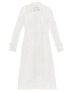 Matchesfashion.com Paco Rabanne - Belted Transparent Pvc Raincoat - Womens - Clear