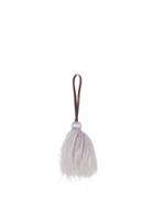 Hillier Bartley Ostrich-feather Tasselled Bag Charm