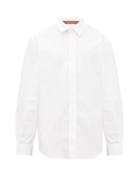 Matchesfashion.com Burberry - Charles Icon Stripe Cotton Oxford Shirt - Mens - White