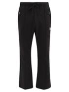 Matchesfashion.com Needles - Butterfly-embroidered Piped Track Pants - Mens - Black