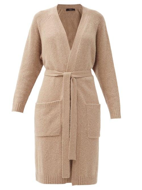 Matchesfashion.com Weekend Max Mara - Ovatte Cardigan - Womens - Camel