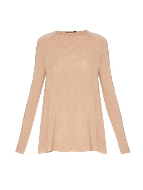 The Row Banny Cashmere And Silk-blend Sweater