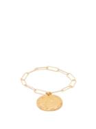 Matchesfashion.com Alighieri - Il Leone Coin Charm Gold Plated Bracelet - Womens - Gold