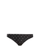 Matchesfashion.com Asceno - Low Rise Polka Dot Print Bikini Briefs - Womens - Black White