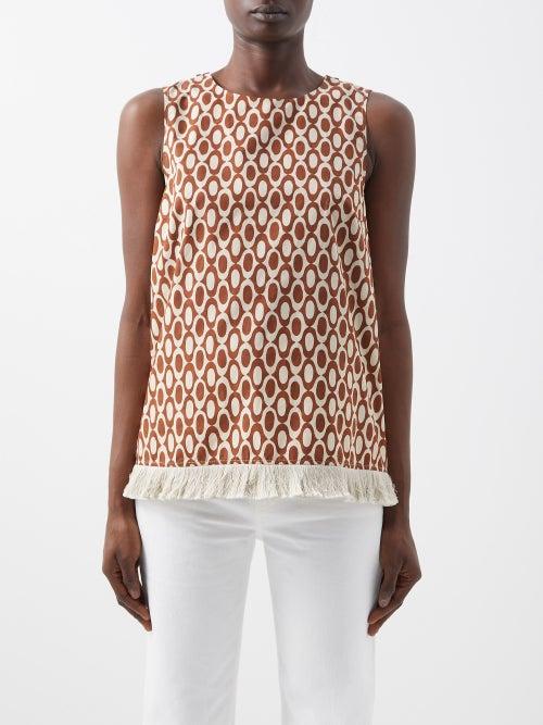 S Max Mara - Stilla Top - Womens - Brown