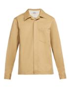 Matchesfashion.com Acne Studios - Long Sleeved Cotton Blend Shirt - Mens - Beige