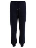Matchesfashion.com Barrie - Romantic Cashmere Track Pants - Womens - Navy