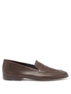 Edward Green - Padstow Leather Loafers - Mens - Brown