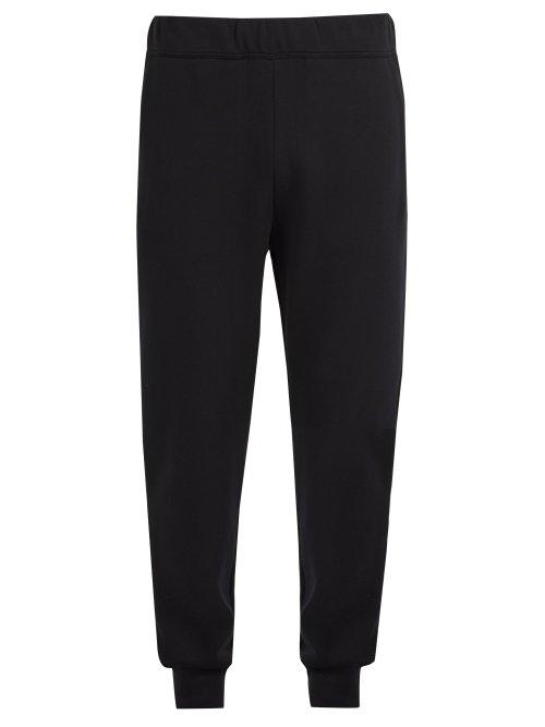 Matchesfashion.com Acne Studios - Mid Rise Cotton Track Pants - Mens - Black