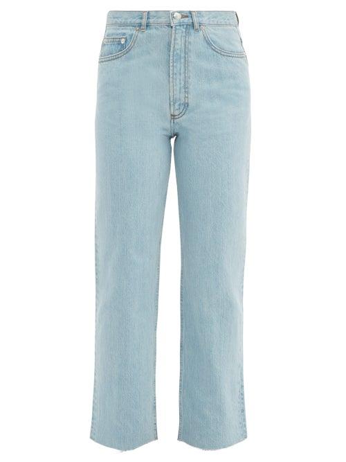 Matchesfashion.com A.p.c. - Alan Slim Boyfriend Jeans - Womens - Light Denim