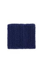 Jw Anderson - Ribbed-knit Wool Snood - Womens - Navy