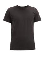 Matchesfashion.com Rag & Bone - Organic Cotton-jersey T-shirt - Mens - Black